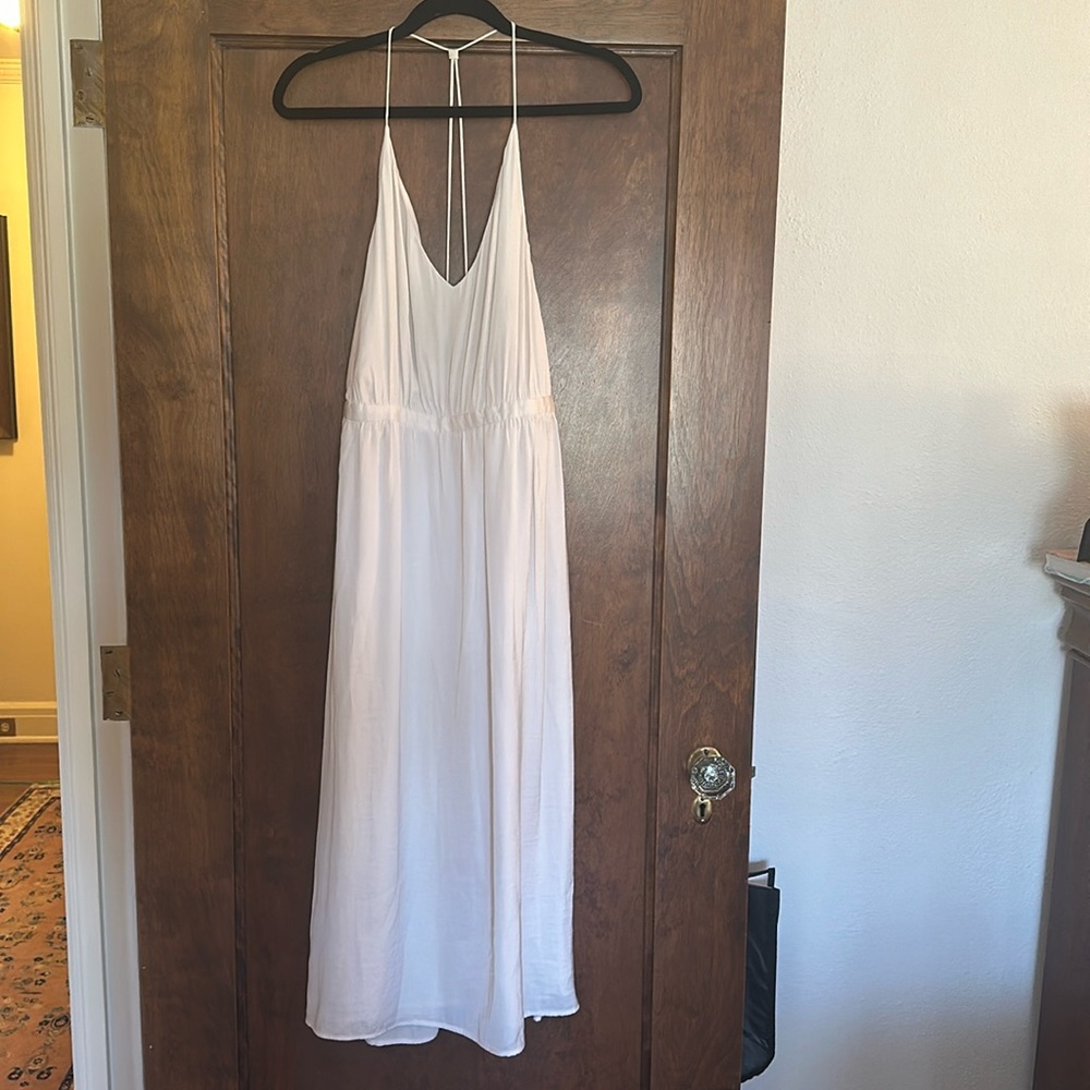 Urban Outfitter ivory midi dress